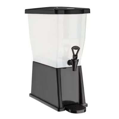 OLYMPIA - Distributeur de boissons en polypropylène noir 12L
