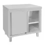 VOGUE - Meuble de rangement en acier inoxydable 900x900x600mm