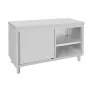 VOGUE - Meuble de rangement en acier inoxydable 900x1500x600mm
