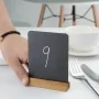 OLYMPIA - Mini ardoises de table élégantes 100(H) x 80(L)mm (lot de 4)
