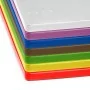 HYGIPLAS - Ensemble de 7 planches à découper antibactériennes basse densité 10mm
