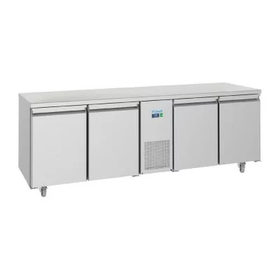 POLAR - Table réfrigérée positive économe en énergie Série U 4 portes 632L