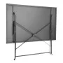 BOLERO - Table de terrasse pliable noire 1100 x 700mm