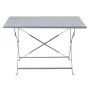 BOLERO - Table de terrasse pliable grise 1100 x 700mm