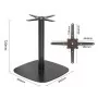 BOLERO - Pied de table en fonte noir 720x600mm