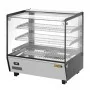 BUFFALO - Vitrine chauffante de comptoir carrée 120L