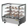 BUFFALO - Vitrine chauffante de comptoir carrée 120L
