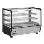 BUFFALO - Vitrine chauffante de comptoir carrée 160L