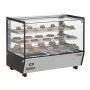 BUFFALO - Vitrine chauffante de comptoir carrée 160L