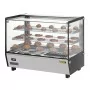 BUFFALO - Vitrine chauffante de comptoir carrée 160L