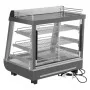 BUFFALO - Vitrine chauffante portes avant et arriere 96L