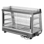 BUFFALO - Vitrine chauffante portes avant et arriere 136L