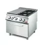 GASTRO M - Plaque coup de feu 2 feux vifs sur four gaz