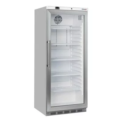 CASSELIN - Armoire positive vitrée 600 L inox