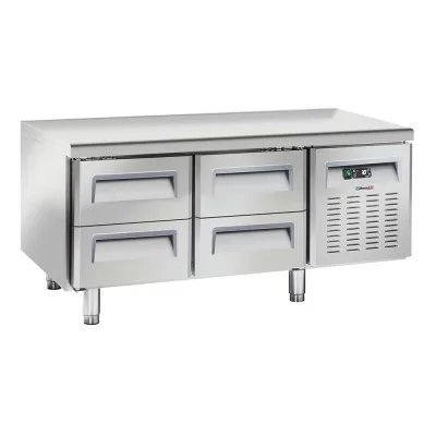 CASSELIN - Table réfrigérée positive 4 tiroirs GN 1/1 180 L