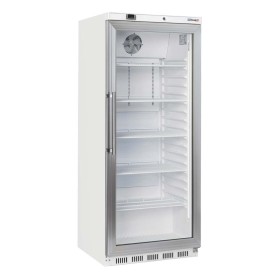 CASSELIN - Armoire positive vitrée 600 L blanche