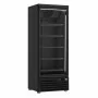 COMBISTEEL - Armoire froide négative 1 porte en verre noire 600 L
