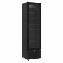 COMBISTEEL - Armoire froide négative 1 porte en verre noire 221 L