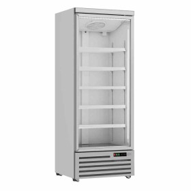 COMBISTEEL - Armoire froide positive 1 porte en verre blanche 600 L