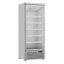 COMBISTEEL - Armoire froide positive 1 porte en verre blanche 600 L