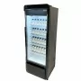 COMBISTEEL - Armoire froide positive 1 porte en verre noire 240 L