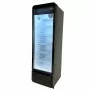 COMBISTEEL - Armoire froide positive 1 porte en verre noire 280 L