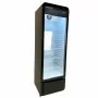 COMBISTEEL - Armoire froide positive 1 porte en verre noire 280 L