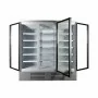 COMBISTEEL - Vitrine positive 3 portes en verre blanche 1530 L