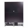 COMBISTEEL - Vitrine positive 3 portes en verre noire 1200 L