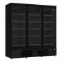 COMBISTEEL - Vitrine positive 3 portes en verre noire 1530 L