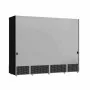 COMBISTEEL - Vitrine positive 4 portes en verre noire 2025 L
