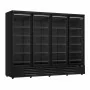 COMBISTEEL - Vitrine positive 4 portes en verre noire 2025 L