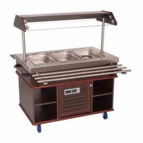 COMBISTEEL - Buffet réfrigerée 3 x GN 1/1