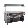 COMBISTEEL - Buffet réfrigerée 4 x GN 1/1