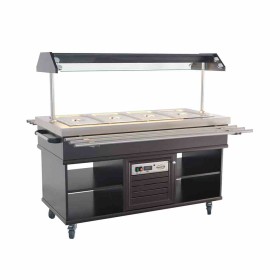 COMBISTEEL - Buffet réfrigerée 4 x GN 1/1