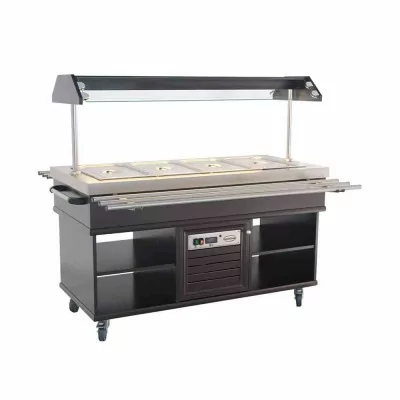 COMBISTEEL - Buffet réfrigerée 4 x GN 1/1