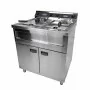 COMBISTEEL - Friteuse électrique sur coffre 2 x 12 L 2 x 6 kW
