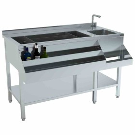 COMBISTEEL - Bar á cocktails L. 1400 mm