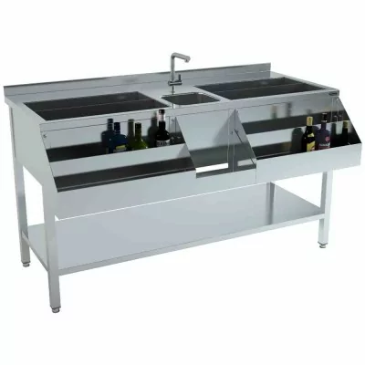 COMBISTEEL - Bar á cocktails L. 600 mm