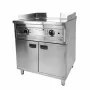 COMBISTEEL - Plancha électrique chrome Entry 700 2 zones