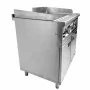 COMBISTEEL - Plancha électrique chrome Entry 700 2 zones