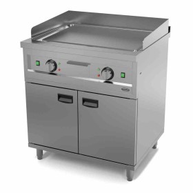 COMBISTEEL - Plancha électrique chrome Entry 700 2 zones