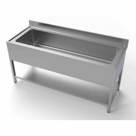COMBISTEEL - Bloc-évier L. 1800 mm