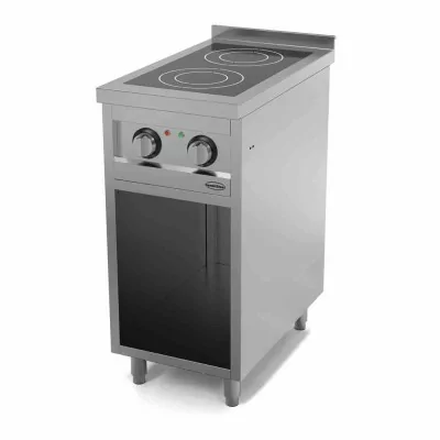 COMBISTEEL - Fourneau à induction 2 zones sur baie libre Entry 700 
