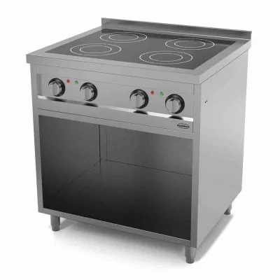 COMBISTEEL - Fourneau à induction 4 zones sur baie libre Entry 700 