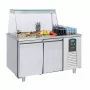 COMBISTEEL - Saladette 2 portes 3x GN 1/1 récipient
