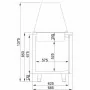 COMBISTEEL - Saladette 3 portes 4x GN 1/1 récipient