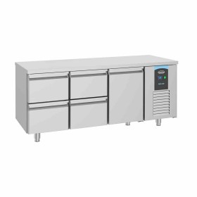 COMBISTEEL - Table réfrigérée 1 porte 4 tiroirs Energy line 700