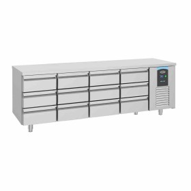 COMBISTEEL - Table réfrigérée 12 tiroirs Energy line 700