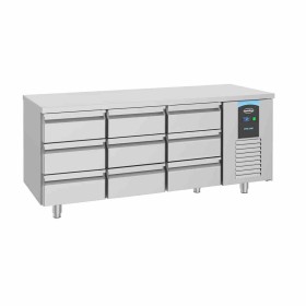 COMBISTEEL - Table réfrigérée 9 tiroirs Energy line 700